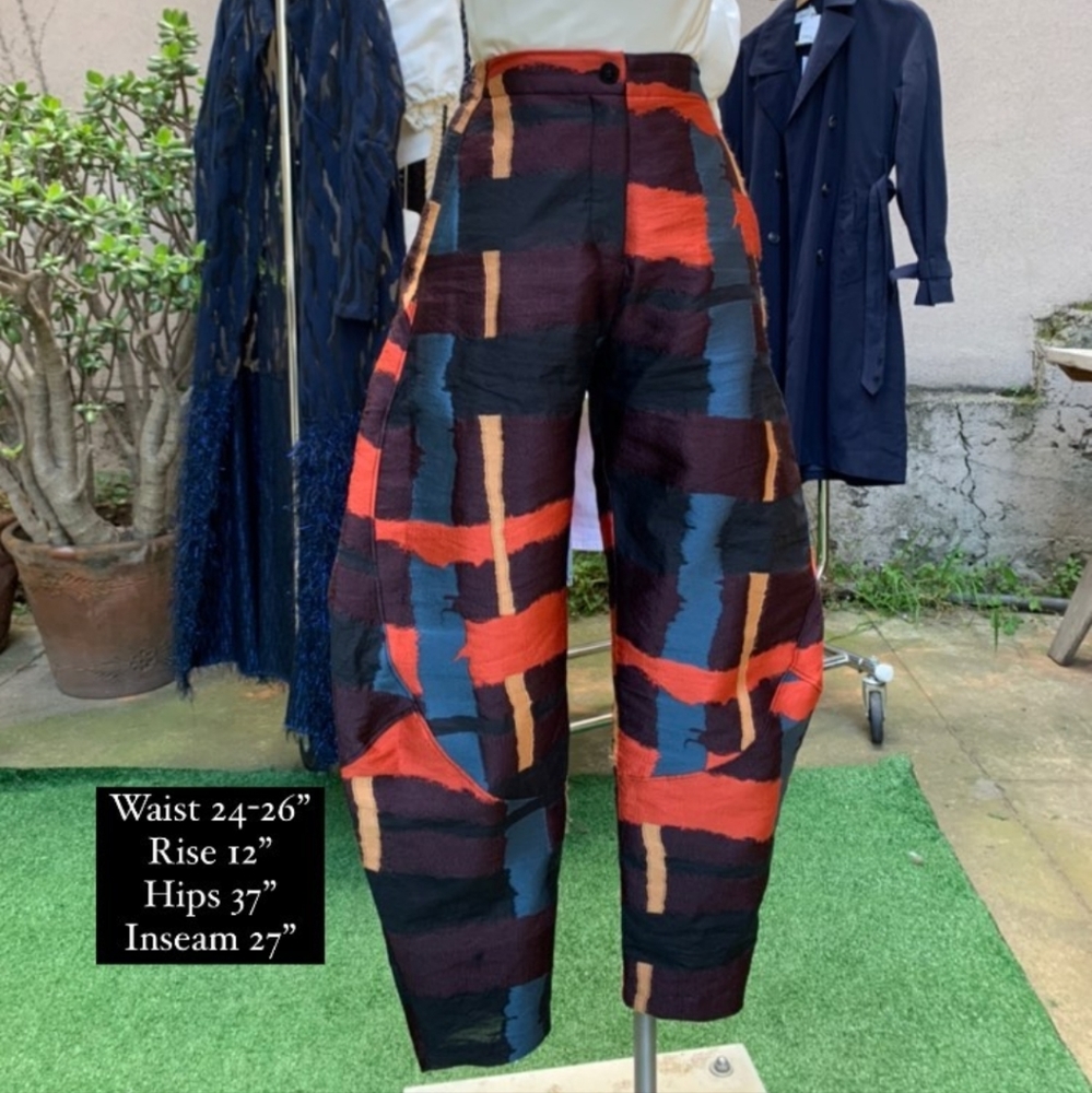 Ruti jacquard artist pants